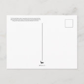 briefkaart van de amerikaanse balsle (Achterkant)