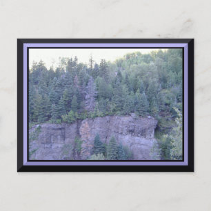 Briefkaart van de Bergen van Colorado het