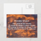 Briefkaart van de Bevolking van de Wolken van Pray (Voorkant / Achterkant)