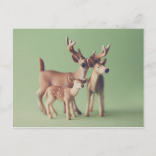 Briefkaart van de Deer Family