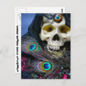 briefkaart van de derde oogschedel (Voorkant / Achterkant)