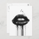 Briefkaart van de dode liefde (Voorkant / Achterkant)