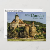 Briefkaart van de Donau, de Wachau-vallei (Voorkant / Achterkant)