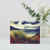 Briefkaart van de donkere wolken van het Groene Gr (Staand voorkant)