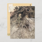  Briefkaart van de Faerie (Voorkant / Achterkant)
