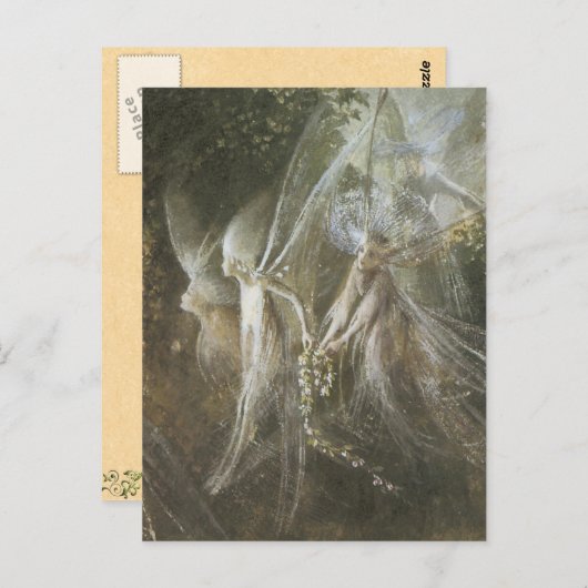 Briefkaart van de Faerie (Voorkant / Achterkant)