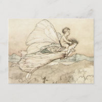 Briefkaart van de Faerie