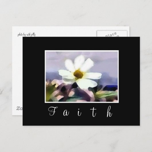 briefkaart van de geloofsflora (Voorkant / Achterkant)