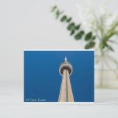 Briefkaart van de GN-toren Toronto, Ontario, Canad (Staand voorkant)