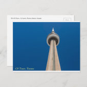 Briefkaart van de GN-toren Toronto, Ontario, Canad (Voorkant / Achterkant)