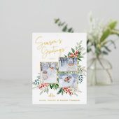 Briefkaart van de 'goudkoortsfeestdag' van het sei