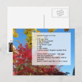 Briefkaart van de GramaBarb-fruitrokerij (Voorkant / Achterkant)