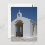Briefkaart van de Griekse kerk (Voorkant / Achterkant)