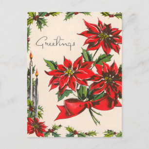 Briefkaart van de groeten van het seizoen