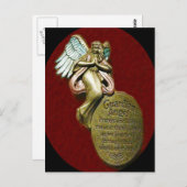 Briefkaart van de Guardian angel (Voorkant / Achterkant)