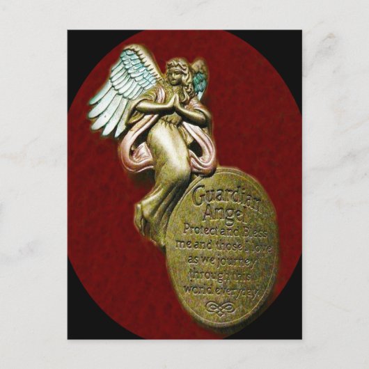 Briefkaart van de Guardian angel (Voorkant)
