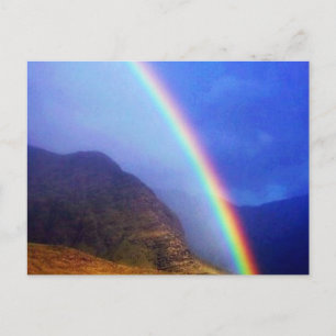Briefkaart van de Hawaiiaanse regenboog