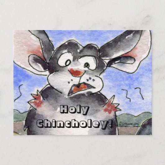 Briefkaart van de Heilige Cartoon Chincholey (Voorkant)