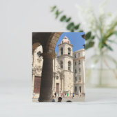 Briefkaart van de kathedraal van Havana, Havana, C (Staand voorkant)