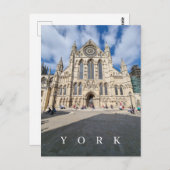 Briefkaart van de kathedraal van het uitzicht van  (Voorkant / Achterkant)