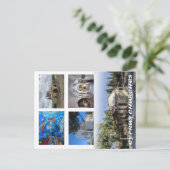 Briefkaart van de Kerken van Cyprus (Staand voorkant)