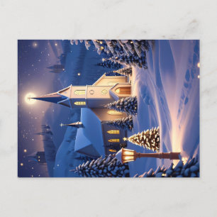 Briefkaart van de Kerstkerk