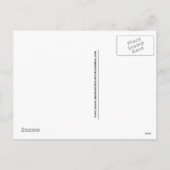 Briefkaart van de kersttrein (Achterkant)