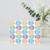 Briefkaart van de kippenstunt (verticaal) (Staand voorkant)