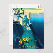 Briefkaart van de Krim (Voorkant / Achterkant)
