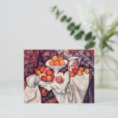 Briefkaart van de Kunst van Cezanne het Fijne (Staand voorkant)