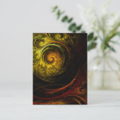 Briefkaart van de Kunst van de zonsopgang het (Staand voorkant)