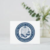 Briefkaart van de Miskatonic University (Staand voorkant)