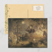 Briefkaart van de nachtelijke ploeg (Voorkant / Achterkant)