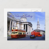 Briefkaart van de nationale galerij (Voorkant / Achterkant)