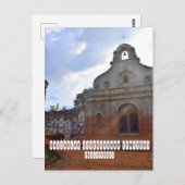 Briefkaart van de ondergrondse begraafplaats Nagca (Voorkant / Achterkant)