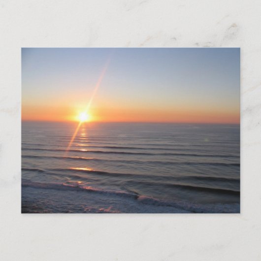 Briefkaart van de oregonkusten (Voorkant)