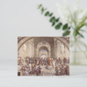 briefkaart van de Oude Kunstschool (Staand voorkant)