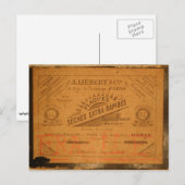 Briefkaart van de Parisian Box (Voorkant / Achterkant)