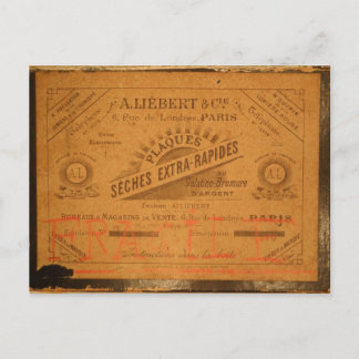 Briefkaart van de Parisian Box