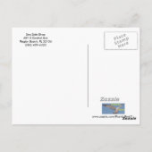 Briefkaart van de Pelican Paar (Achterkant)