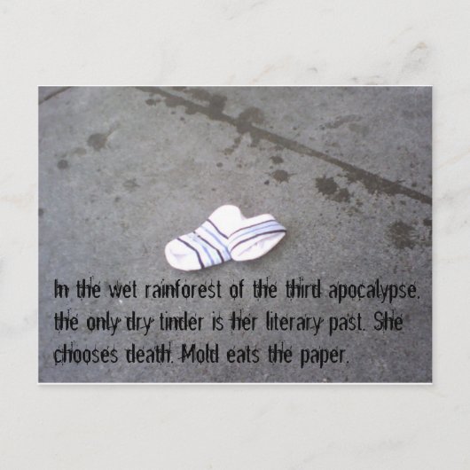 Briefkaart van de Post-Apocalypse #5 Fin (Voorkant)