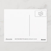 Briefkaart van de rode buik (Achterkant)