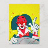 Briefkaart van de Rode Kleding (Voorkant)