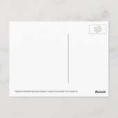 Briefkaart van de schilderkunst van Birman Cat en (Achterkant)