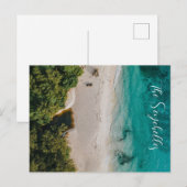 Briefkaart van de Seychellen, Oost-Afrika (Voorkant / Achterkant)