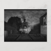 Briefkaart van de stoommotor (Voorkant)