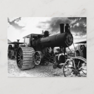Briefkaart van de stoommotor
