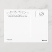 Briefkaart van de top van Sunset (Achterkant)