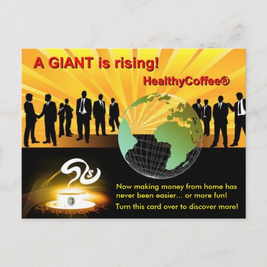 Briefkaart van de Uitnodiging van de Vergadering/v (Voorkant)