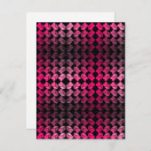 Briefkaart van de valentijn (Voorkant / Achterkant)